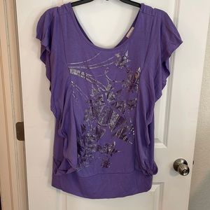California Girlz purple top